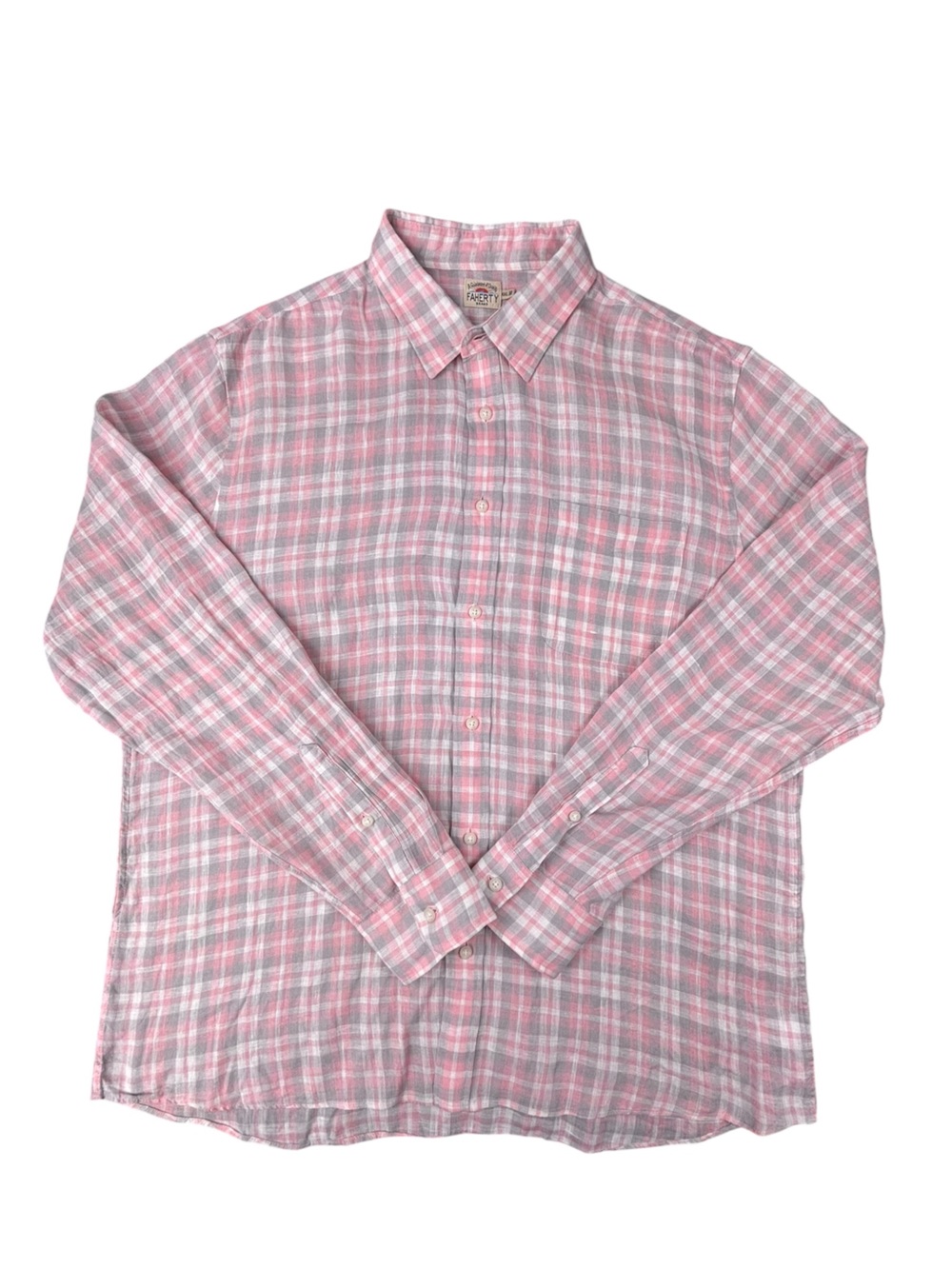 Faherty | 100% Linen Laguna Shirt | XXL | Like New!! - Picture 2 of 5